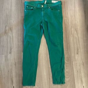 Green Rag & Bone Jeans
